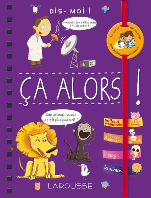 Cover image for book Dis-moi ça alors !
