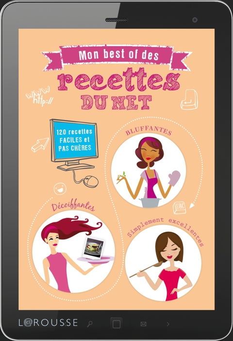 Cover image for book Mon best of des recettes du net - 120 recettes faciles et pas chères