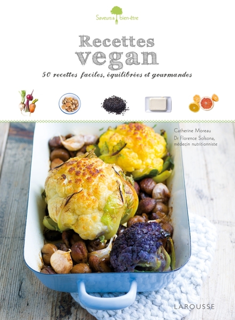 Cover image for book Recettes vegan