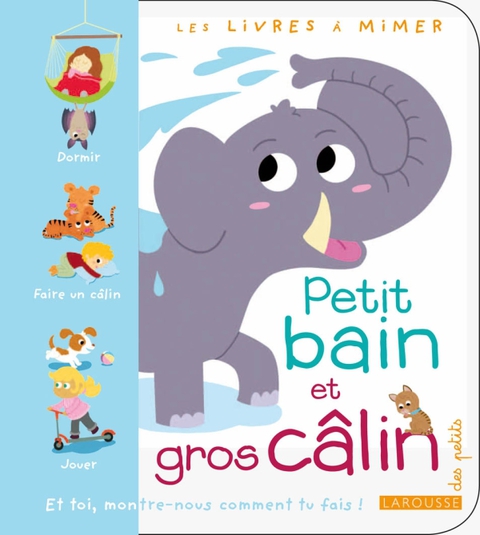 Cover image for book Petit bain et gros câlin