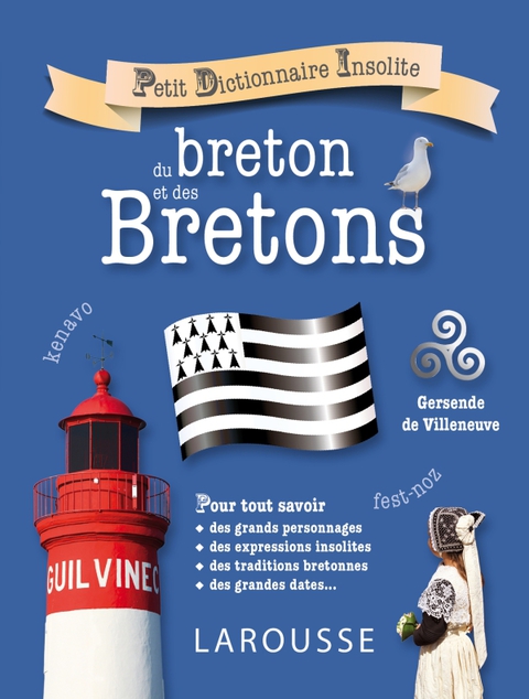 Cover image for book Petit dictionnaire insolite du breton et des Bretons