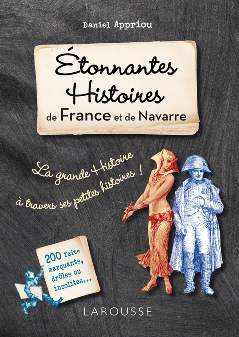 Cover image for book Etonnantes histoires de France et de navarre