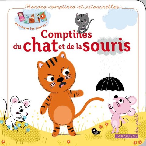Cover image for book Comptines du chat et de la souris