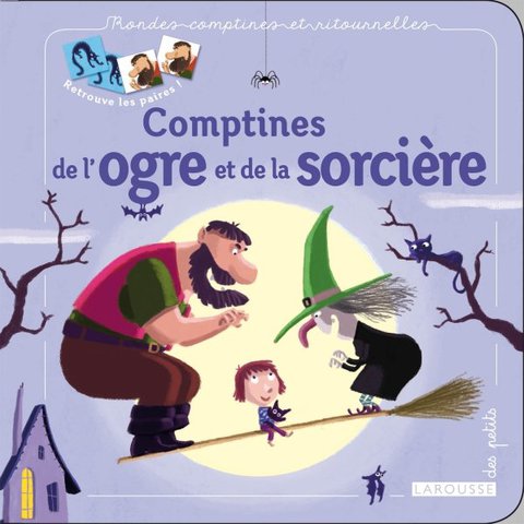 Cover image for book Comptines de l'ogre et de la sorcière