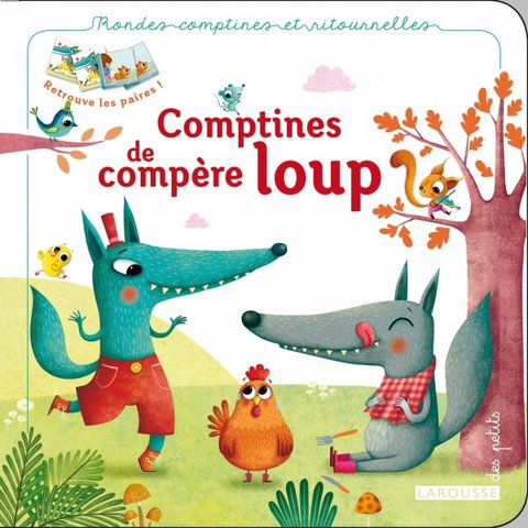 Cover image for book Comptines de Compère Loup