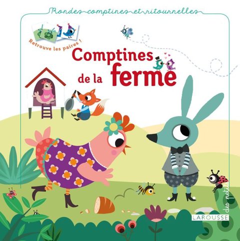 Cover image for book Comptines de la ferme