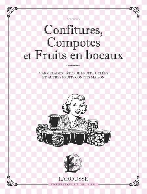 Cover image for book Confitures, compotes & fruits en bocaux