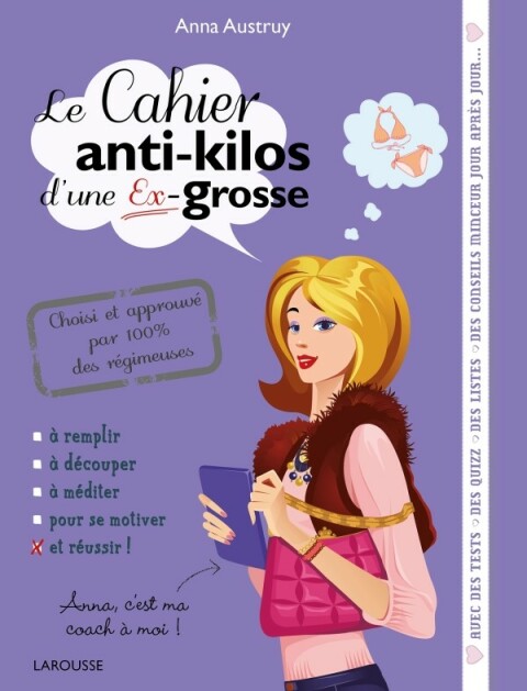 Cover image for book Le cahier anti-kilos d'une ex-grosse