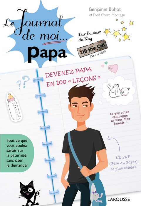 Cover image for book Le journal de moi papa...