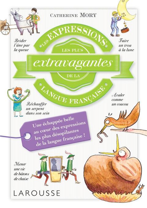 Cover image for book Les expressions les plus extravagantes de la langue française