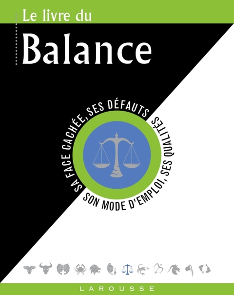 Cover image for book Le livre de la Balance