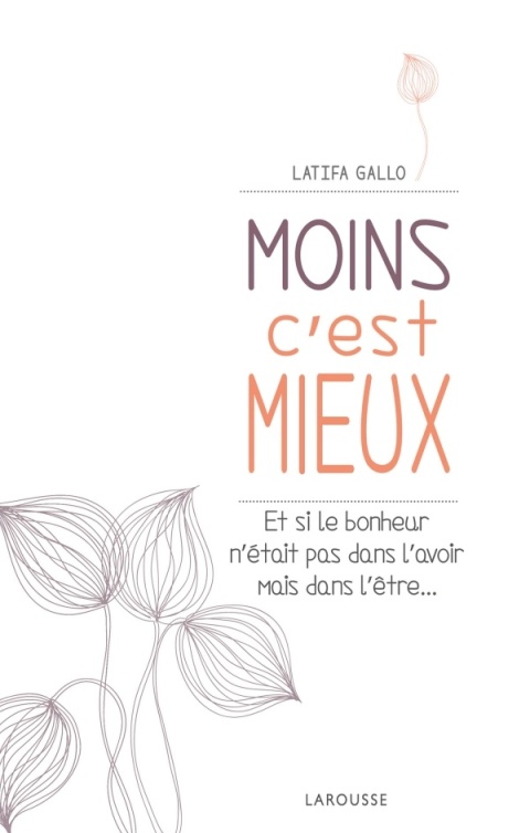 Cover image for book Moins c'est mieux
