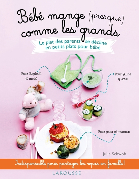 Cover image for book Bébé mange presque comme les grands