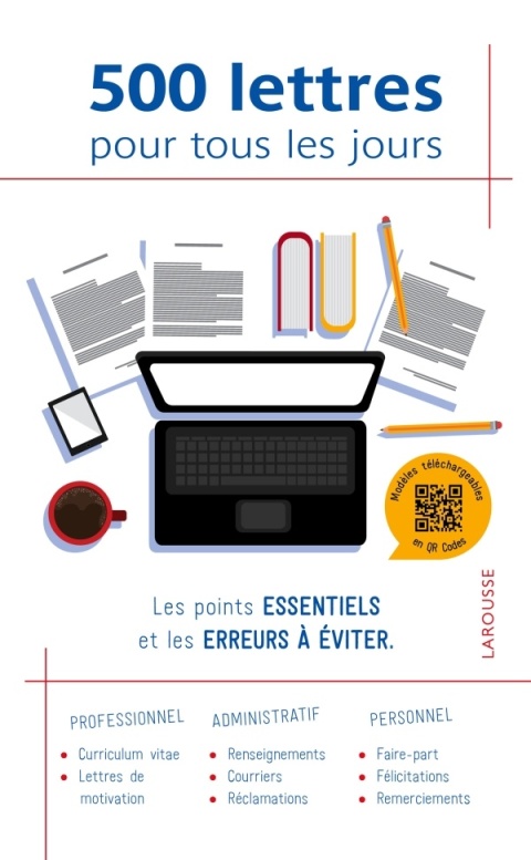 Cover image for book 500 lettres pour tous les jours