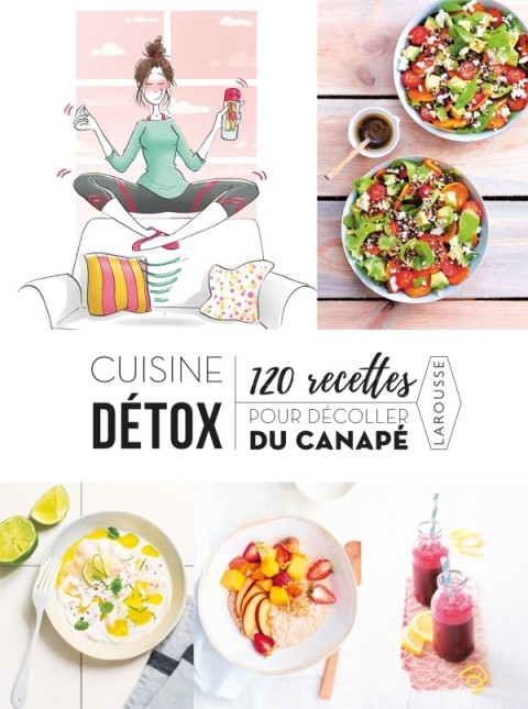 Cover image for book Recettes détox  120 recettes pour décoller du canapé