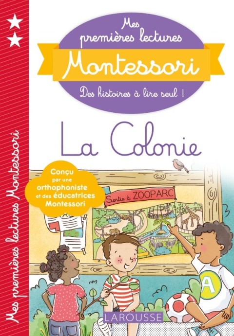 Cover image for book Mes premières lectures Montessori, La colonie