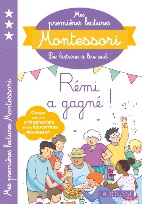 Cover image for book Mes premières lectures Montessori Rémi a gagné!
