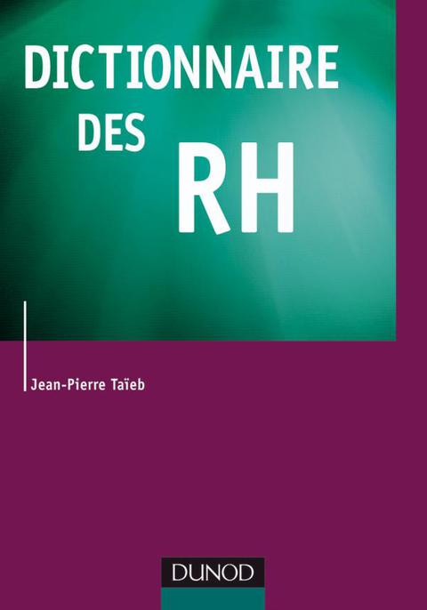 Cover image for book Dictionnaire des RH
