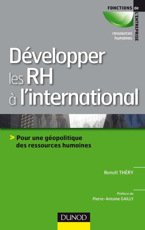 Cover image for book Développer les RH à l'international