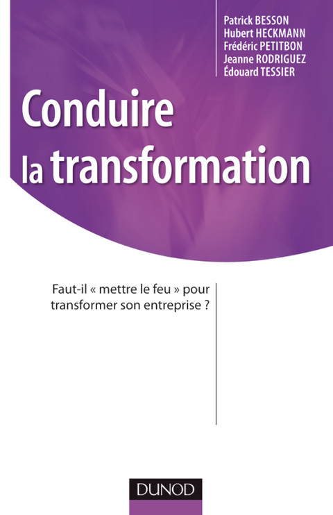 Cover image for book Conduire la transformation