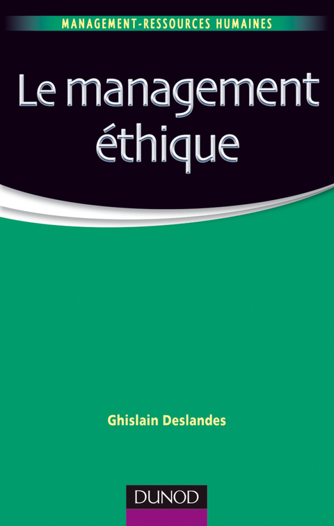 Cover image for book Le management éthique