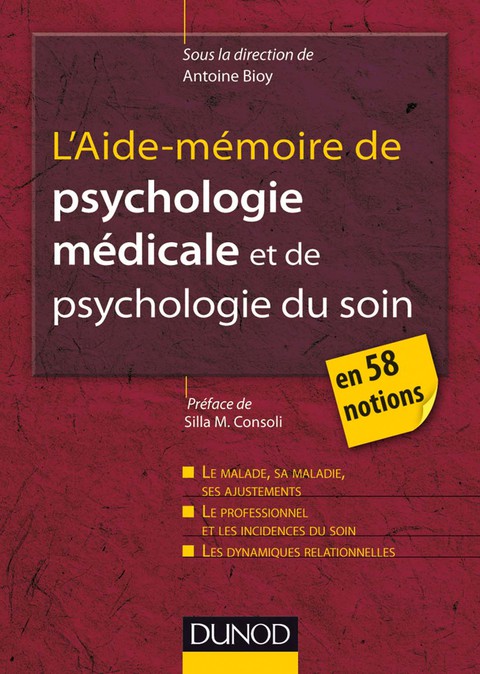 Cover image for book L'Aide-mémoire de psychologie médicale et psychologie du soin