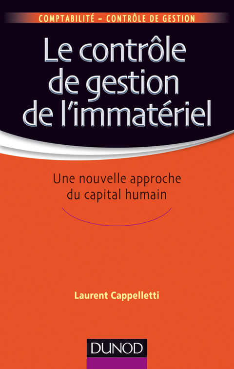 Cover image for book Le contrôle de gestion de l'immatériel