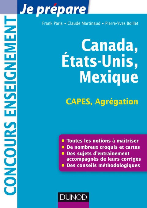 Cover image for book Canada, Etats-Unis, Mexique - Capes-Agrégation