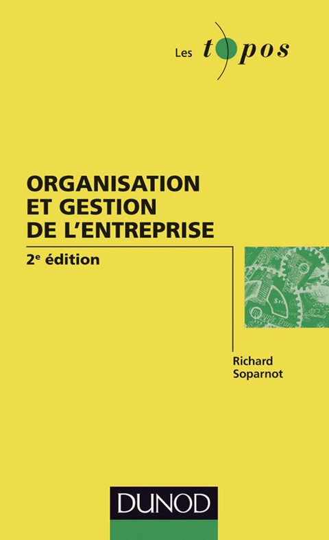 Cover image for book Organisation et gestion de l'entreprise - 2e édition