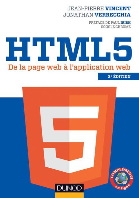 Cover image for book HTML5 - 2e éd.
