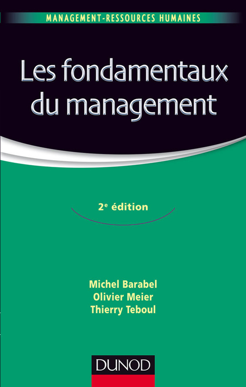 Cover image for book Les fondamentaux du management - 2e édition
