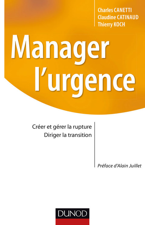 Cover image for book Manager l'urgence