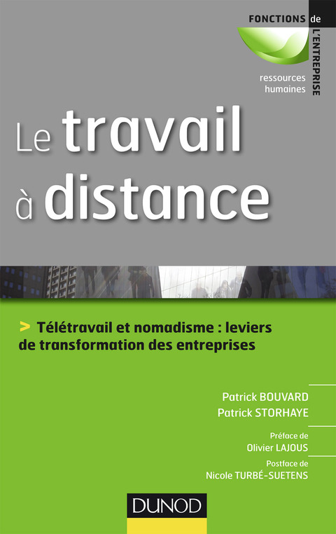 Cover image for book Le travail à distance
