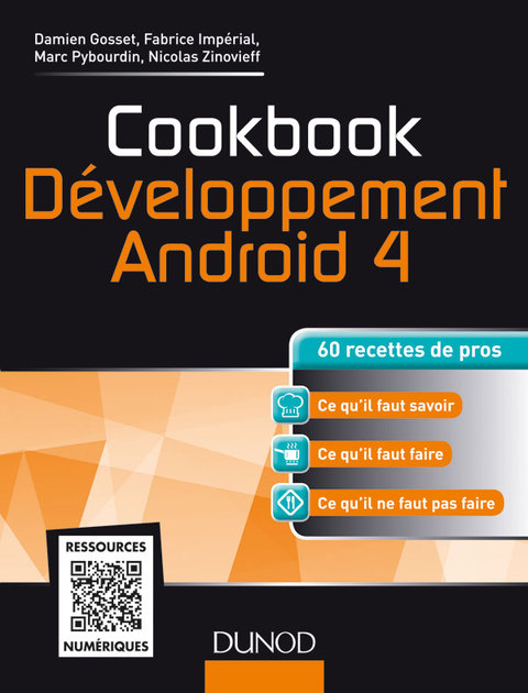 Cover image for book Cookbook Développement Android 4
