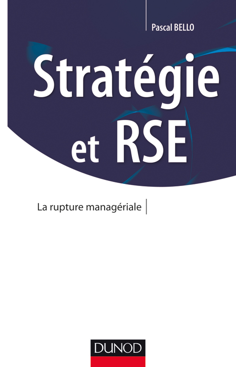 Cover image for book Stratégie et RSE