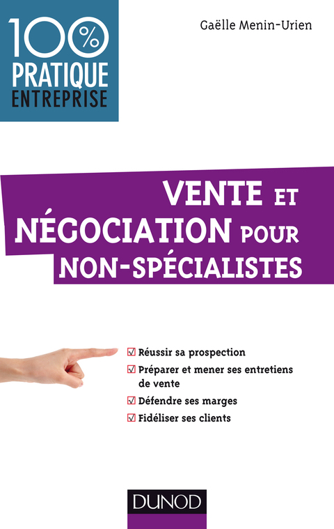 Cover image for book Vente et négociation pour non-spécialistes