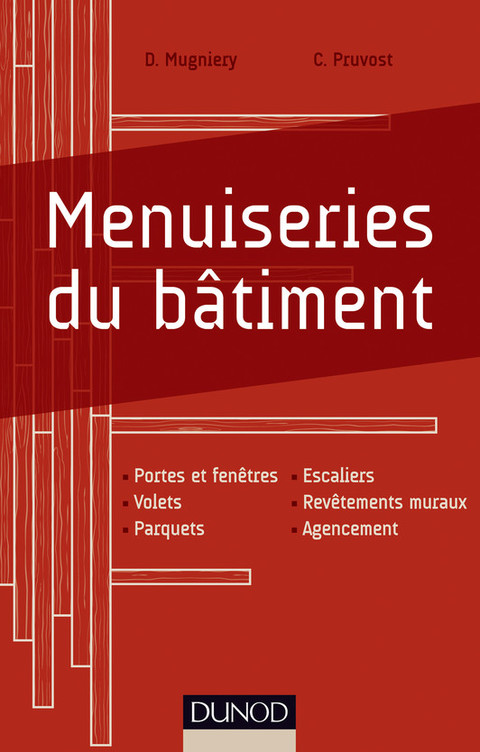 Cover image for book Menuiseries du bâtiment