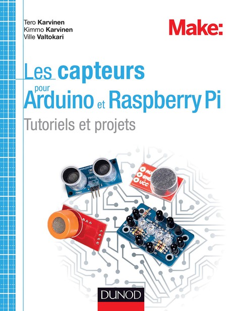 Cover image for book Les capteurs pour Arduino et Raspberry Pi