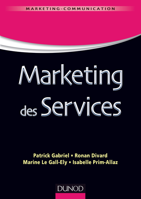 Cover image for book Marketing des services