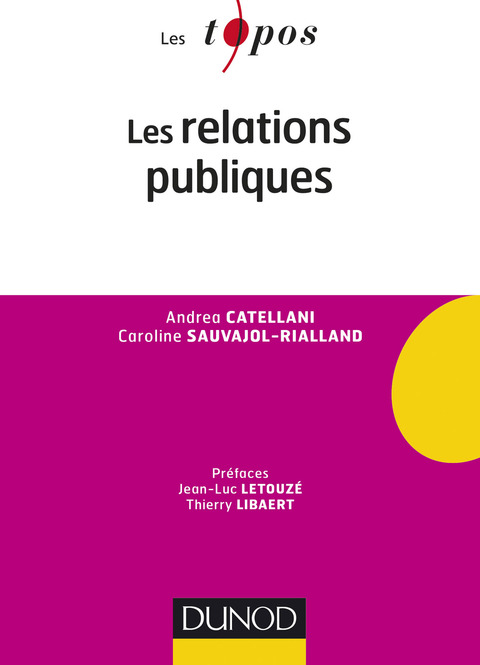 Cover image for book Les relations publiques