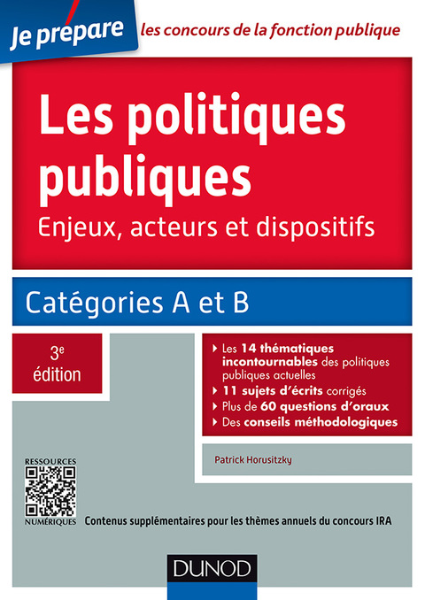 Cover image for book Les politiques publiques - 3e éd.