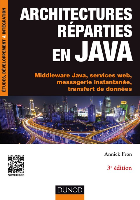 Cover image for book Architectures réparties en Java - 3e éd.
