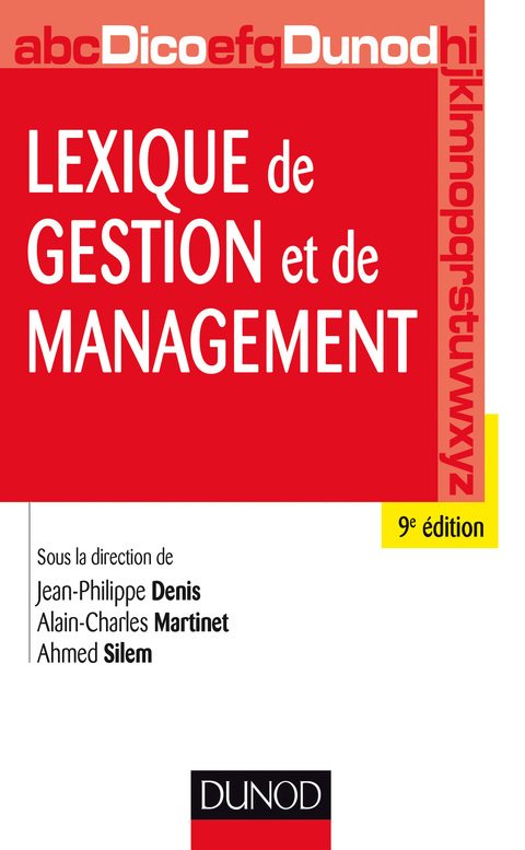 Cover image for book Lexique de gestion et de management - 9e éd.