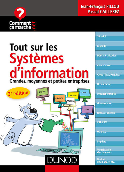 Cover image for book Tout sur les systèmes d'information - 3e édition