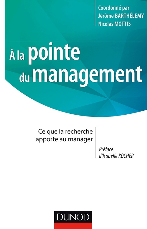 Cover image for book A la pointe du management