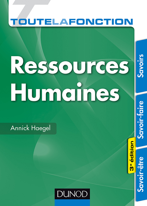 Cover image for book Toute la fonction Ressources Humaines - 3e éd.
