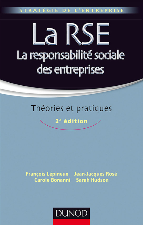 Cover image for book La RSE - La responsabilité sociale des entreprises - 2e éd.