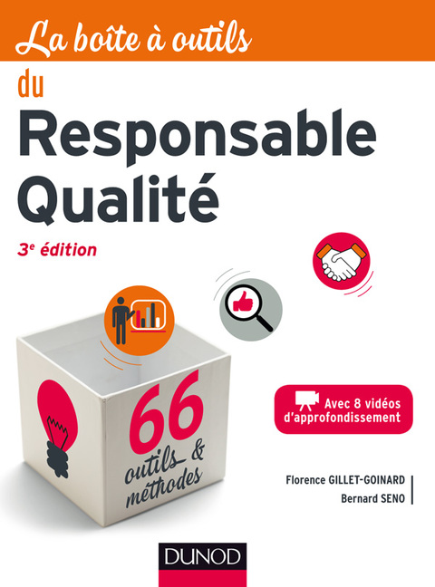 Cover image for book La boîte à outils du responsable qualité - 3e éd