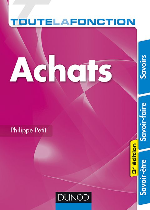 Cover image for book Toute la fonction Achats - 3e éd.