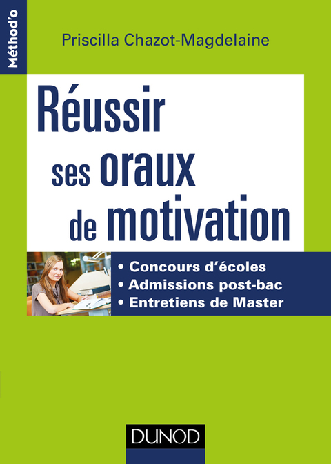 Cover image for book Réussir ses oraux de motivation